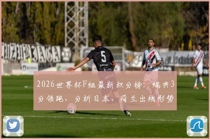 2026世界杯F组最新积分榜：瑞典3分领跑，分析日本、荷兰出线形势与历史交锋
